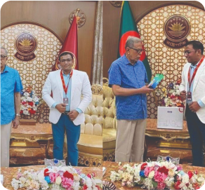 Managing Director of Edison Group Meets the President
